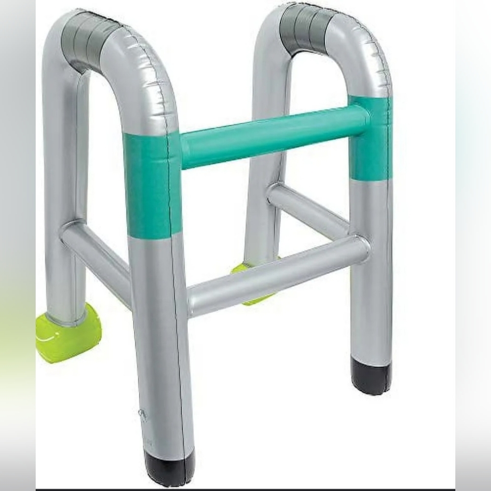 NWT Inflatable Walker - 100 Days School - Elderly - Halloween Costume Accessory